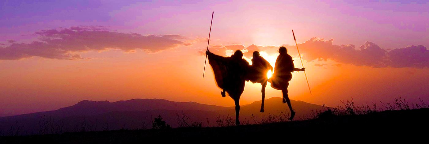 Safari sunset
